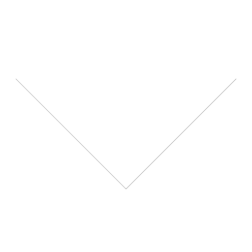 Image d'un triangle pour désigner une flèche.
